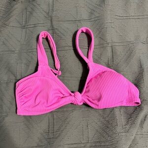 Xhilaration Bright Pink Bikini Top